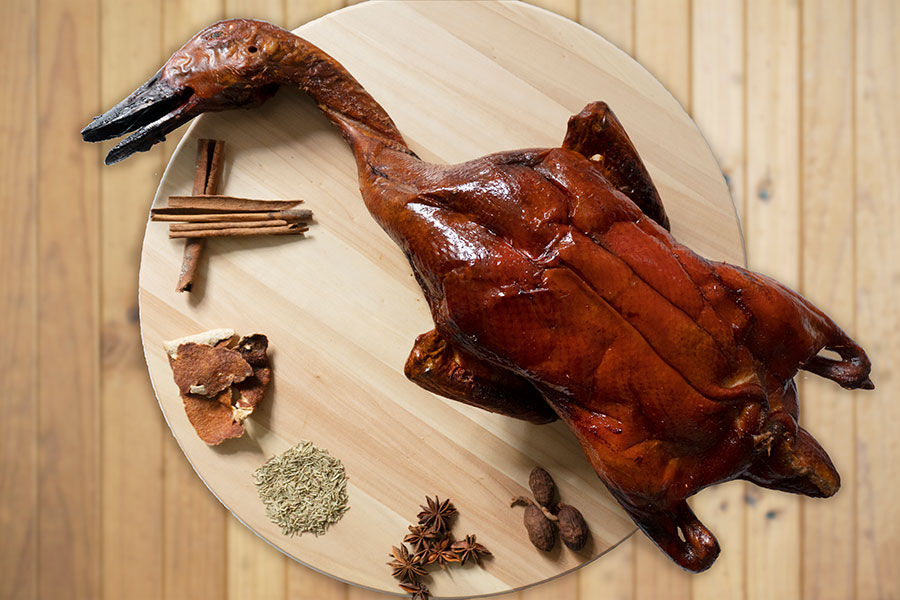 Whole Roasted Duck with Angelica Sinensis