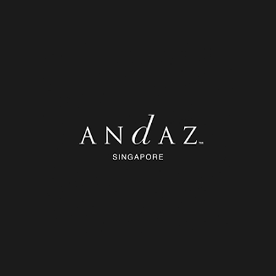 Andaz Singapore logo - trusted B2B partner and wholesale client of Swee Aik Food Manufactory Singapore