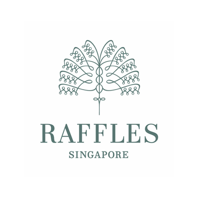 Raffles Singapore logo - trusted B2B partner and wholesale client of Swee Aik Food Manufactory Singapore